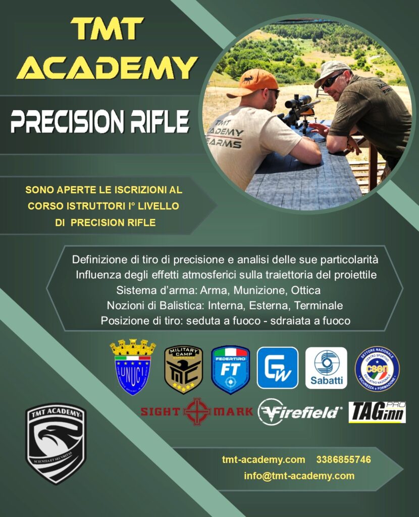Corso Istruttori Precision Rifle | TMT Academy